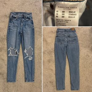 Women’s 000 American Eagle Ripped Jeans